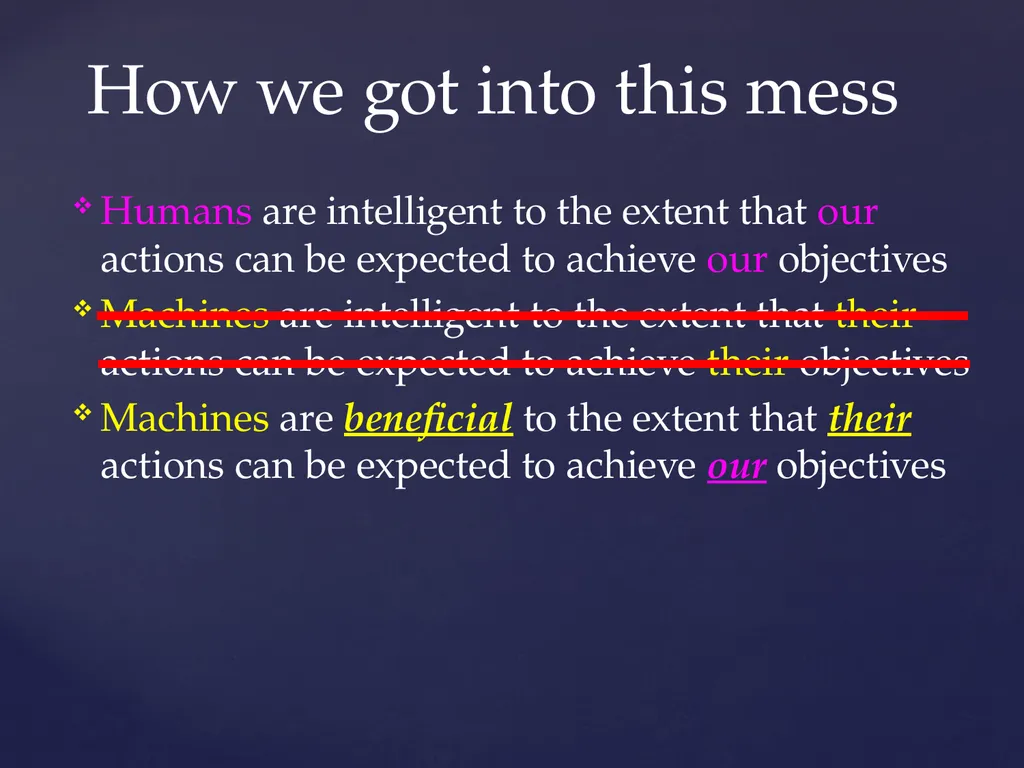How Not to Destroy the World With AI Stuart - slide 11 of 36