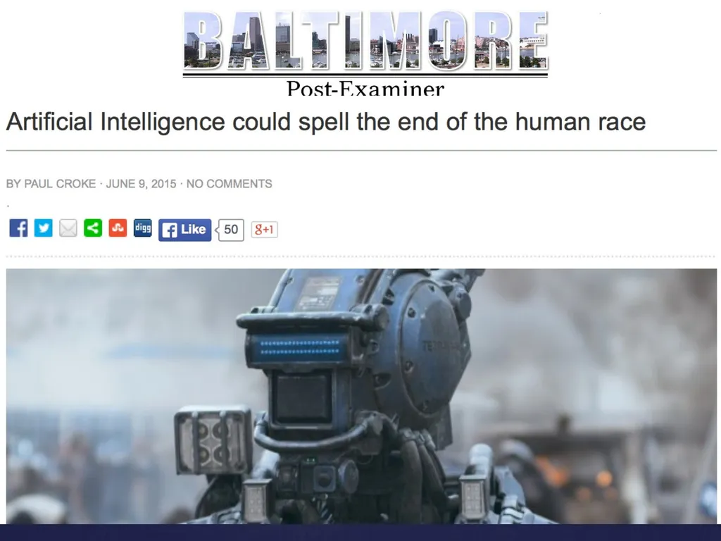 How Not to Destroy the World With AI Stuart - slide 3 of 36