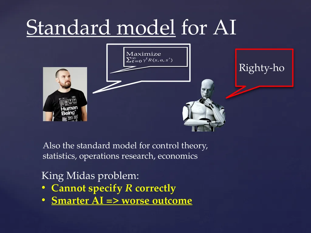 How Not to Destroy the World With AI Stuart - slide 9 of 36