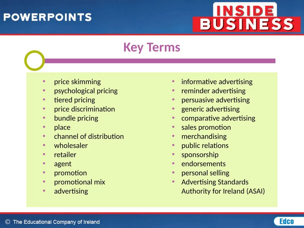 Chapter 20: Marketing MARKETING CONCEPT The - slide 43 of 44