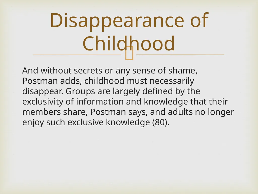 Neil Postman By Frank Elwell This presentation is - slide 25 of 61