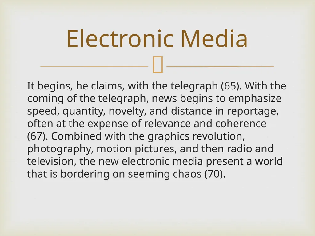 Neil Postman By Frank Elwell This presentation is - slide 40 of 61