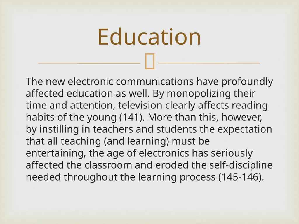 Neil Postman By Frank Elwell This presentation is - slide 51 of 61