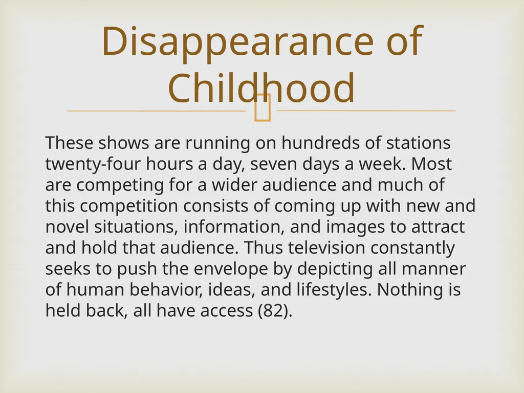 Neil Postman By Frank Elwell This presentation is - slide 24 of 61