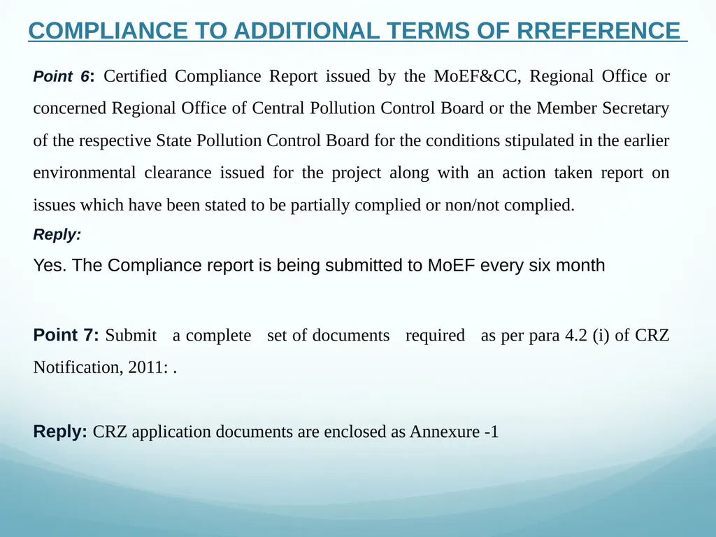 Presentation to Expert Appraisal Committee(EAC) - slide 14 of 53