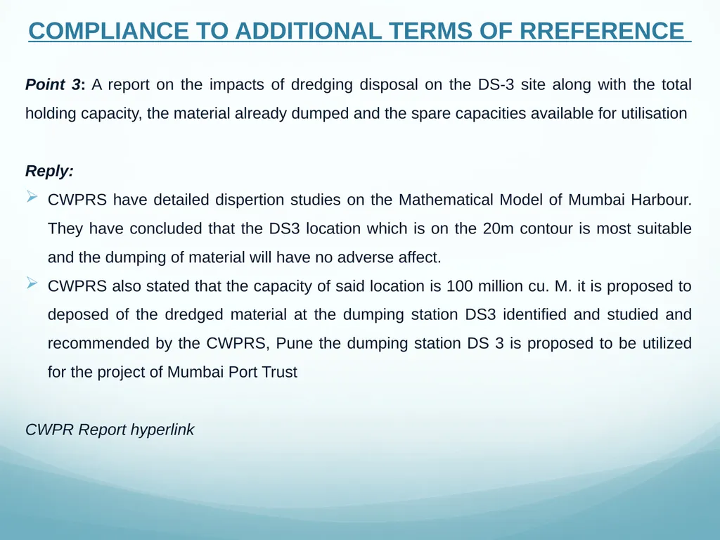 Presentation to Expert Appraisal Committee(EAC) - slide 8 of 53