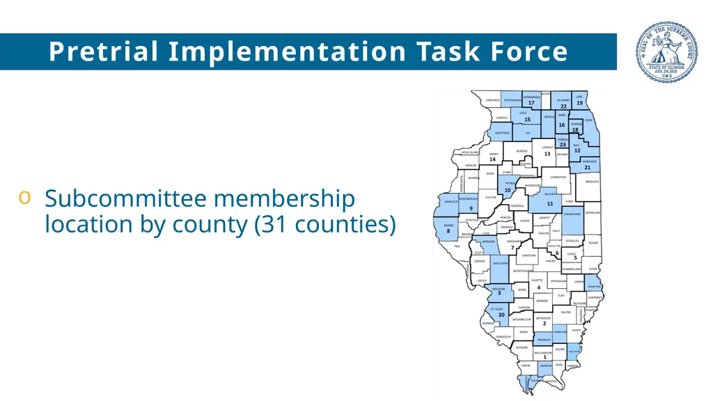 ILLINOIS JUDICIAL BRANCH PUBLIC RELATIONS PLAN - slide 6 of 16