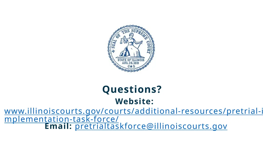 ILLINOIS JUDICIAL BRANCH PUBLIC RELATIONS PLAN - slide 16 of 16