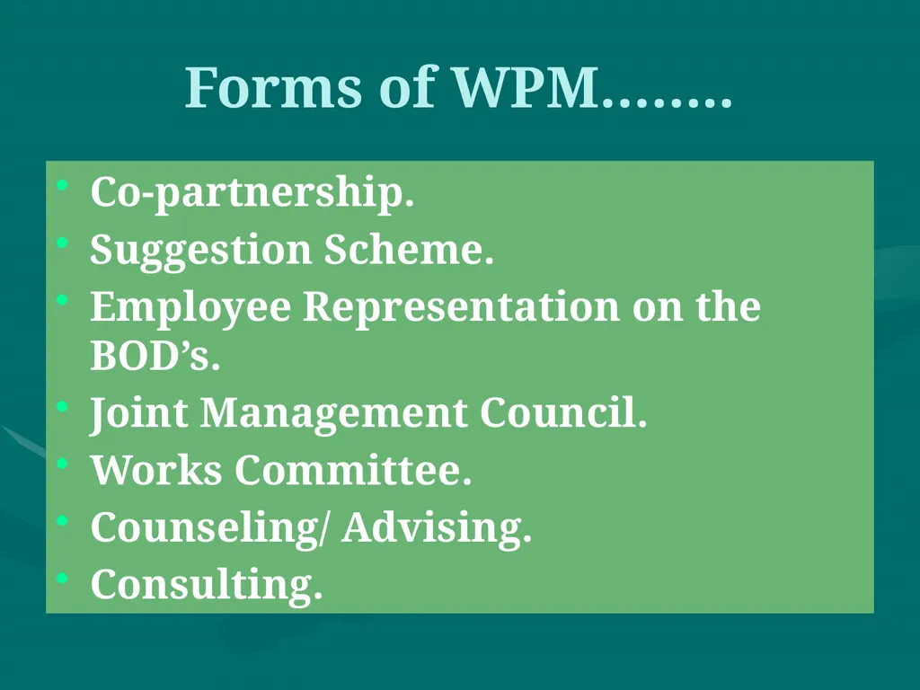 Labour Welfare and Practice PROF SAHEBRAO B OHOL - slide 40 of 101