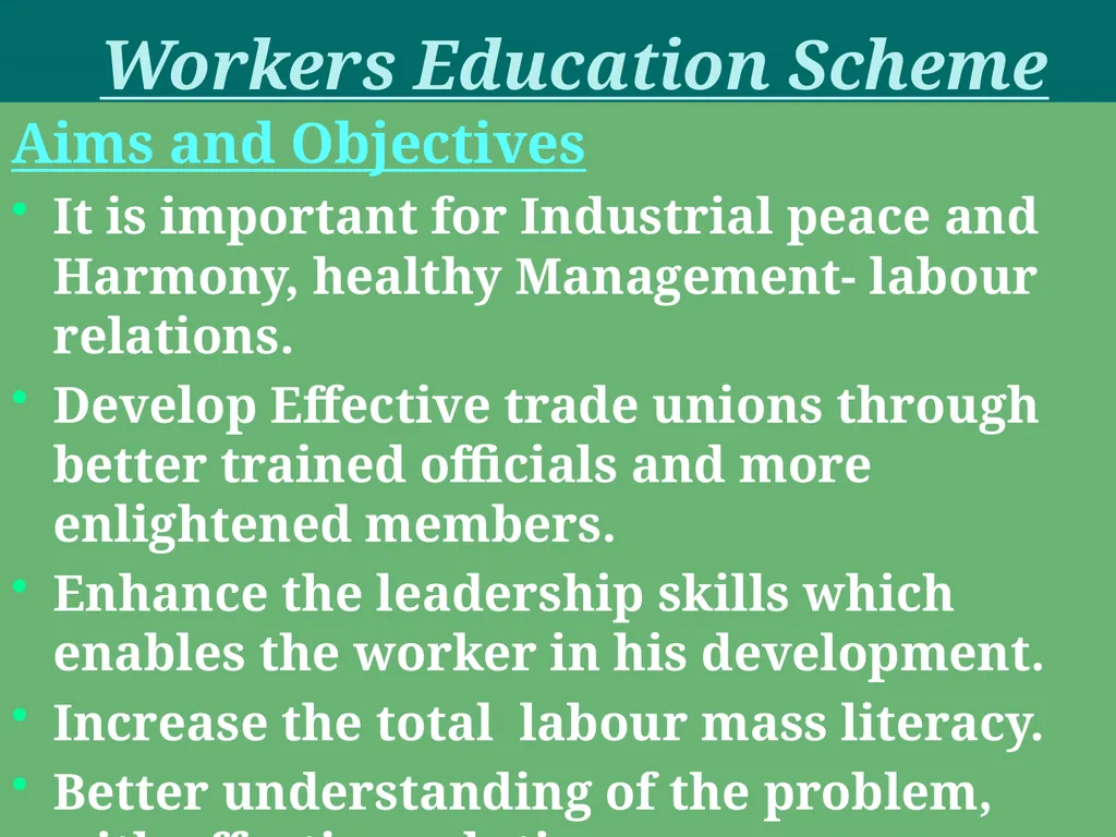 Labour Welfare and Practice PROF SAHEBRAO B OHOL - slide 42 of 101
