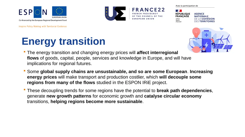 ESPON IRiE Interregional Relations in Europe: Key - slide 6 of 7