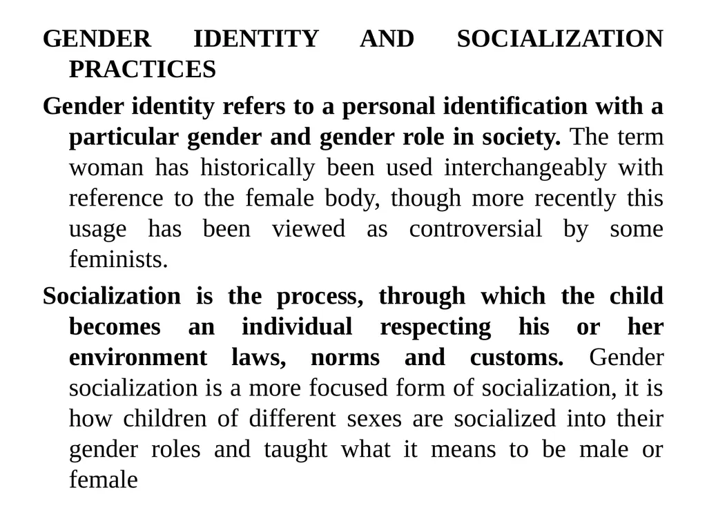 COURSE 6- GENDER,SCHOOL AND SOCIETY Dr. - slide 15 of 34