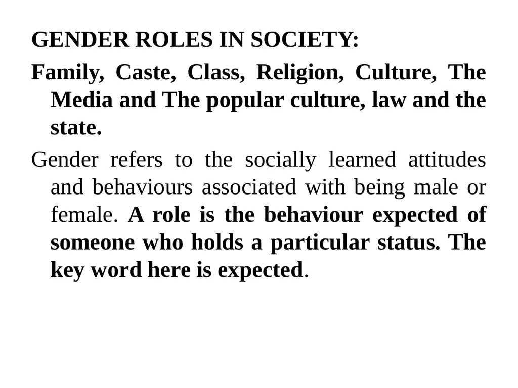 COURSE 6- GENDER,SCHOOL AND SOCIETY Dr. - slide 5 of 34