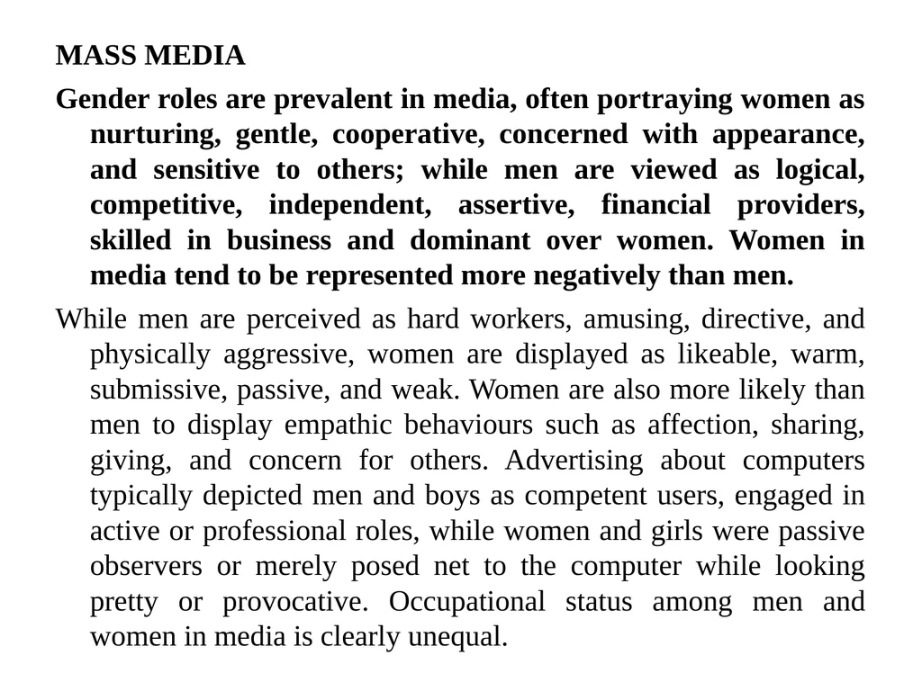 COURSE 6- GENDER,SCHOOL AND SOCIETY Dr. - slide 11 of 34