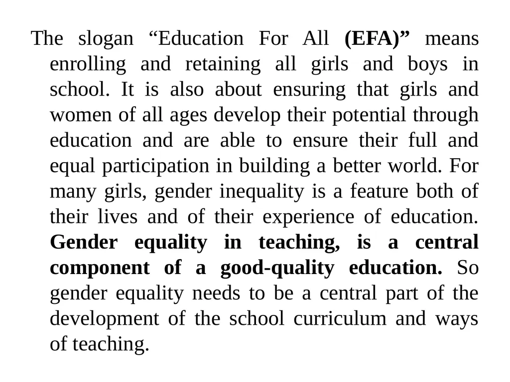 COURSE 6- GENDER,SCHOOL AND SOCIETY Dr. - slide 22 of 34