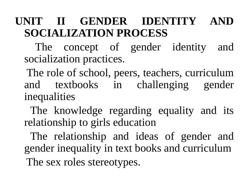 COURSE 6- GENDER,SCHOOL AND SOCIETY Dr. - slide 14 of 34