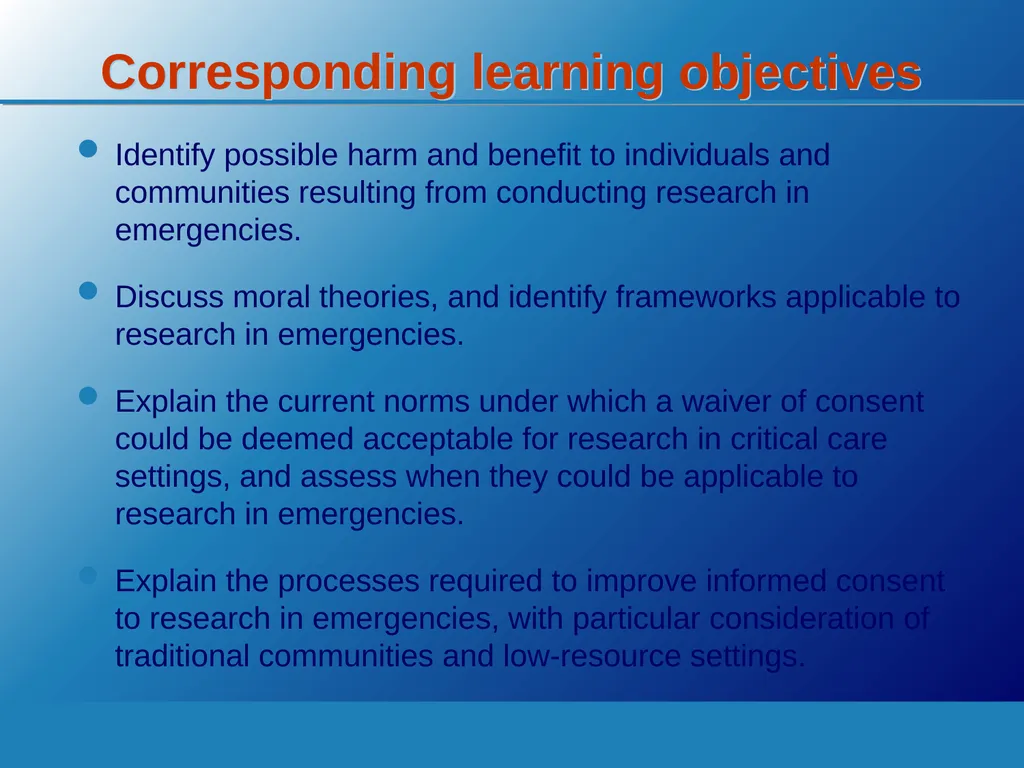 WHO Training Manual Ethics in epidemics, - slide 3 of 23