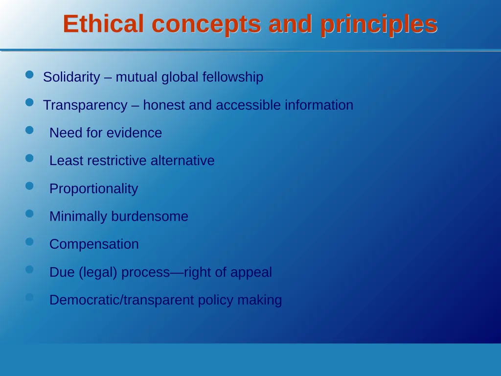 WHO Training Manual Ethics in epidemics, - slide 9 of 23