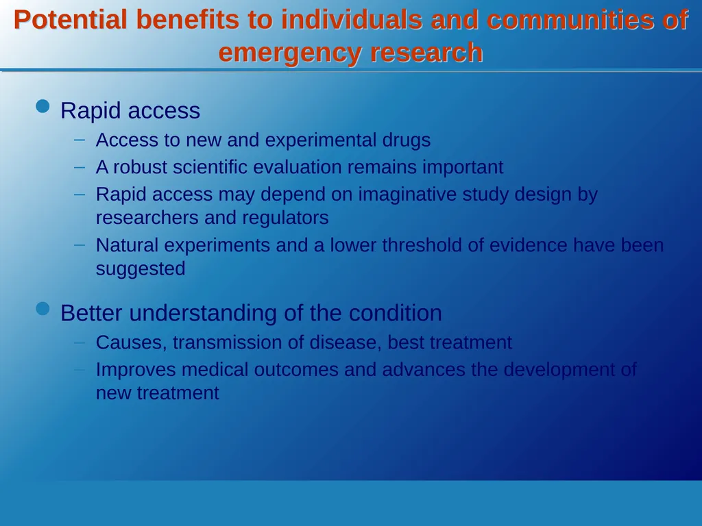 WHO Training Manual Ethics in epidemics, - slide 5 of 23
