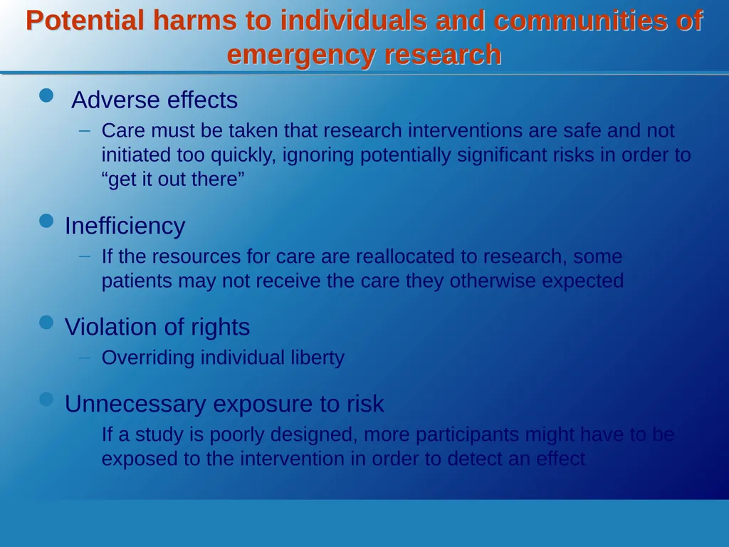 WHO Training Manual Ethics in epidemics, - slide 6 of 23