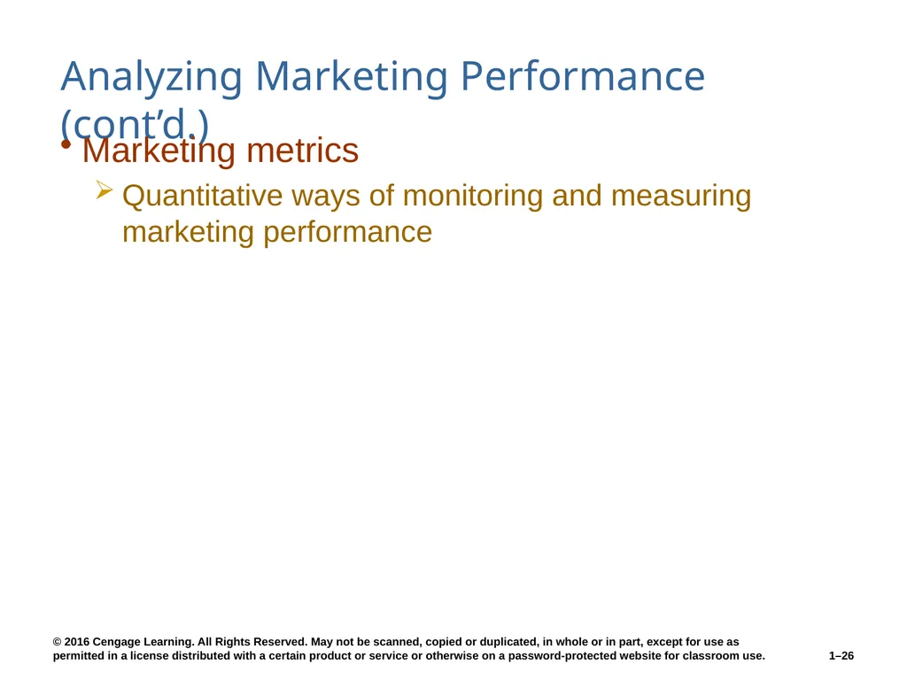 Chapter 1 The Role of Marketing Research Know what - slide 26 of 31