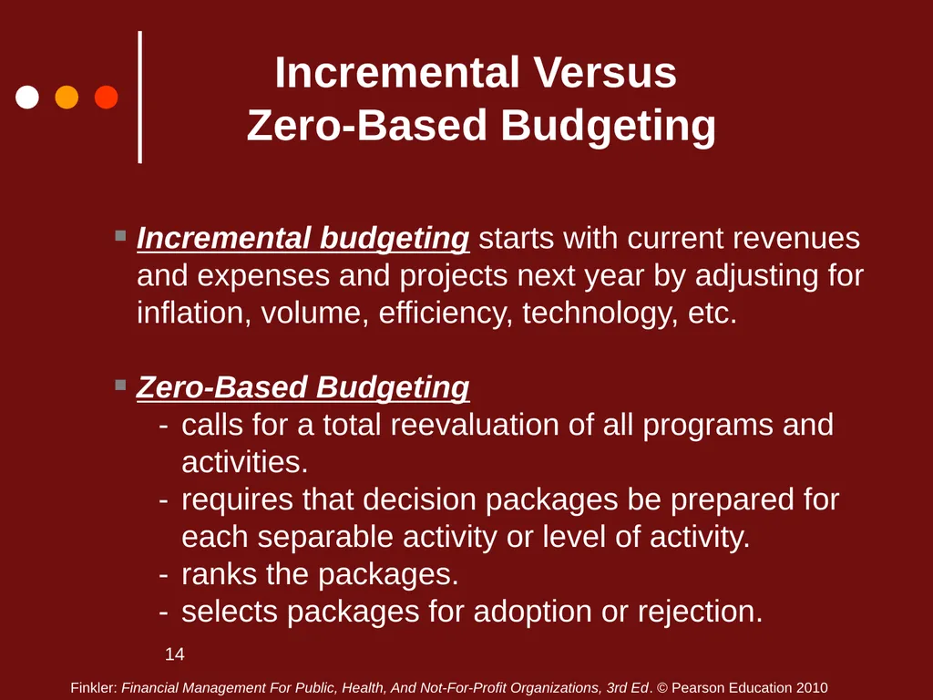1 Chapter Three Lecture Notes Additional Budgeting - slide 14 of 20