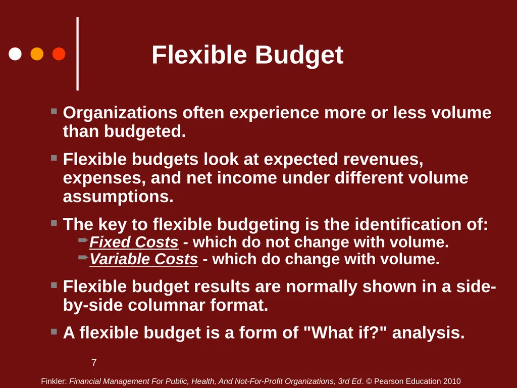 1 Chapter Three Lecture Notes Additional Budgeting - slide 7 of 20