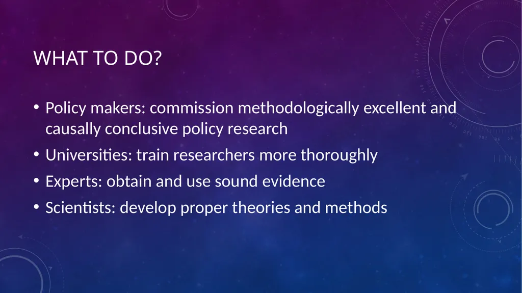 MethodS matter: on the importance of relevant - slide 19 of 21
