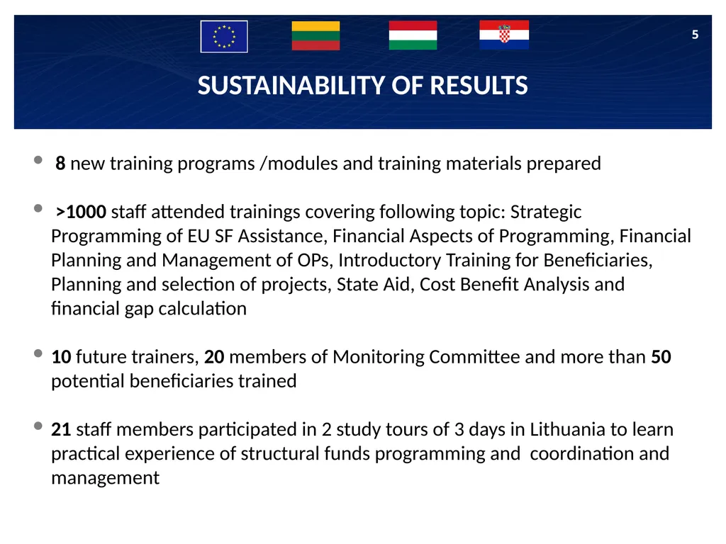 HR 08 IB SPP 02 TWINNING PROJECT “ENHANCEMENT OF - slide 5 of 8
