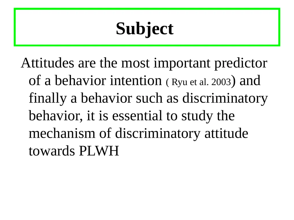 Proposing a conceptual model of discriminatory - slide 13 of 67