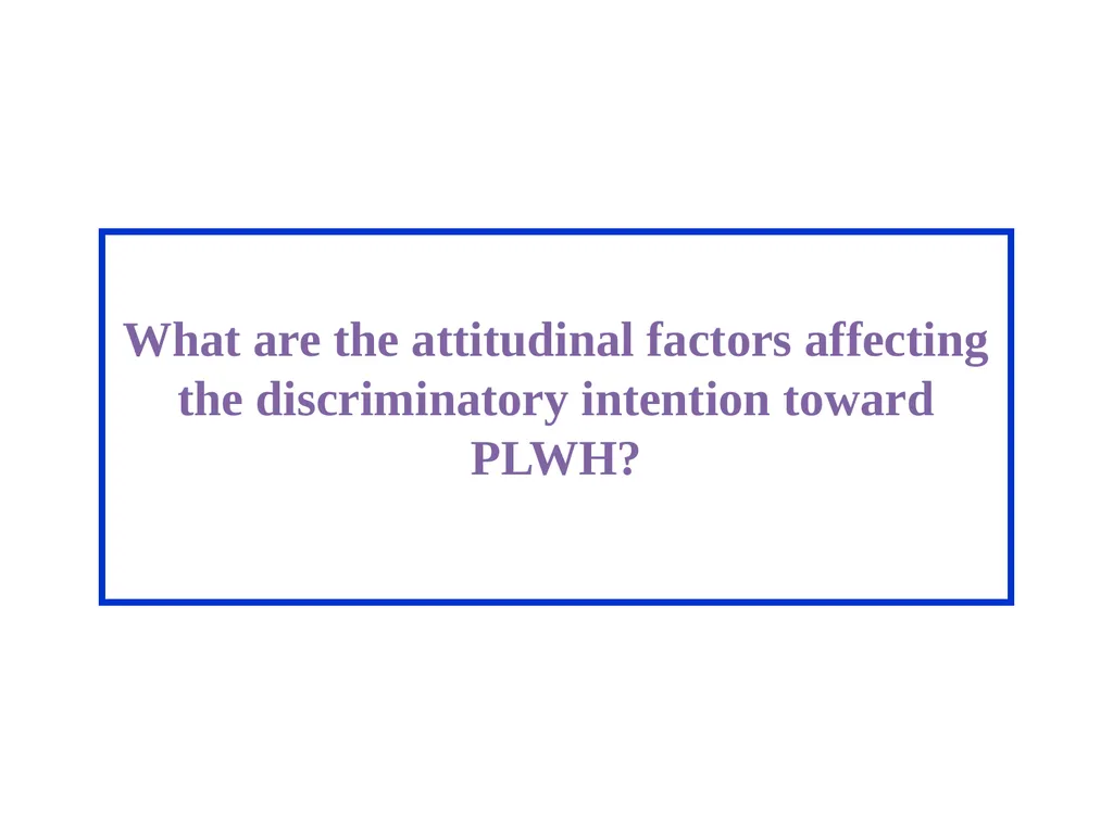 Proposing a conceptual model of discriminatory - slide 16 of 67