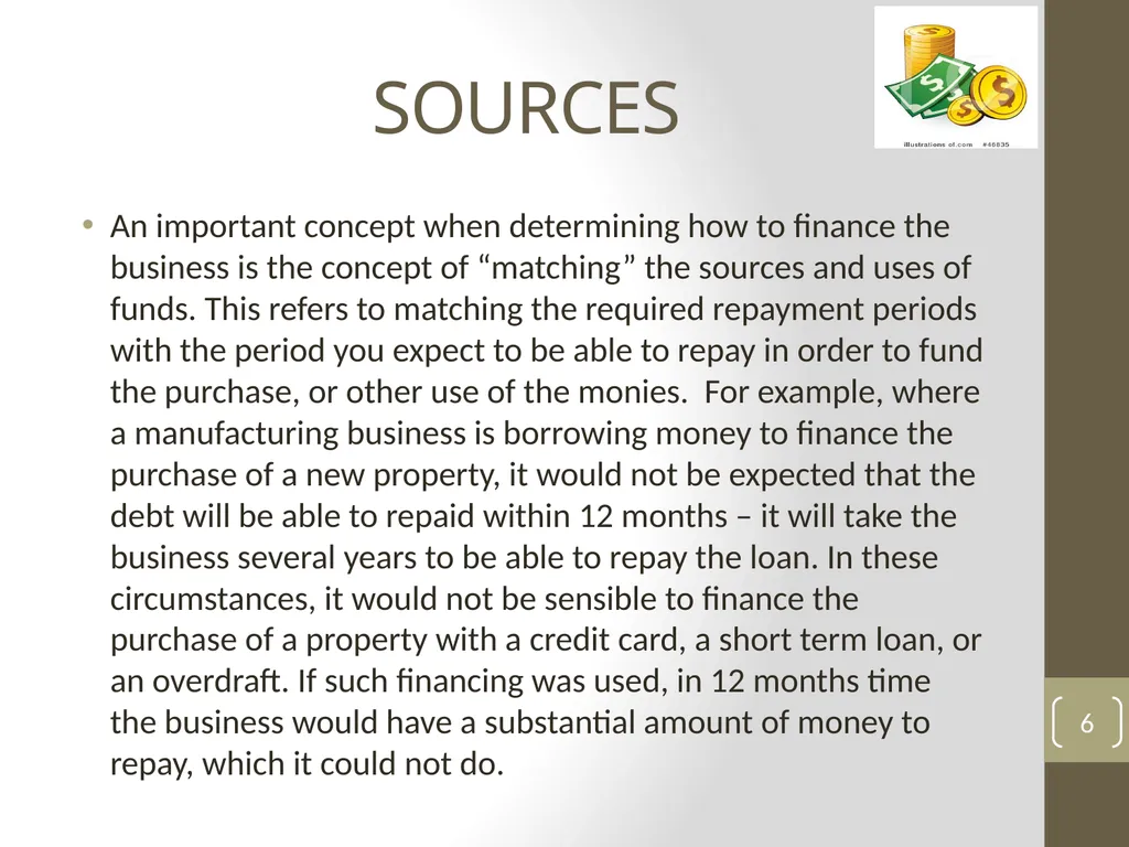 UNIT 13: MANAGING FINANCIAL PRINCIPLES AND - slide 6 of 23