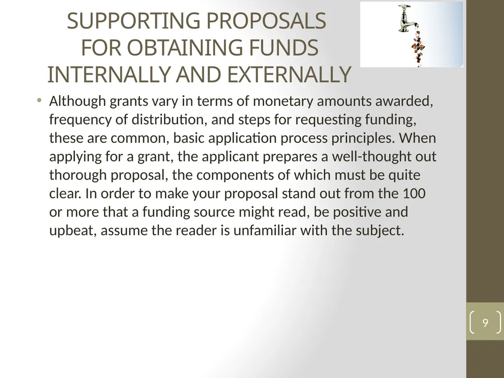 UNIT 13: MANAGING FINANCIAL PRINCIPLES AND - slide 9 of 23