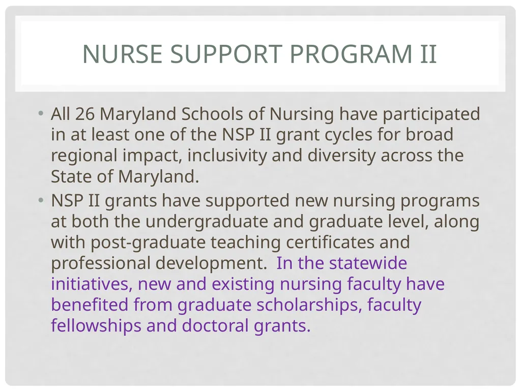 FY 2015 Technical Assistance Nurse Support Program - slide 8 of 42