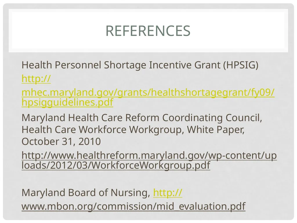 FY 2015 Technical Assistance Nurse Support Program - slide 40 of 42