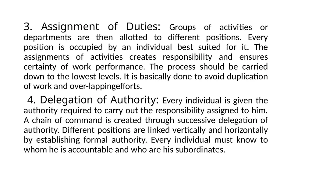 Topic : ORGANISING CONTEXT:- WHAT IS ORGANISING? - slide 15 of 17