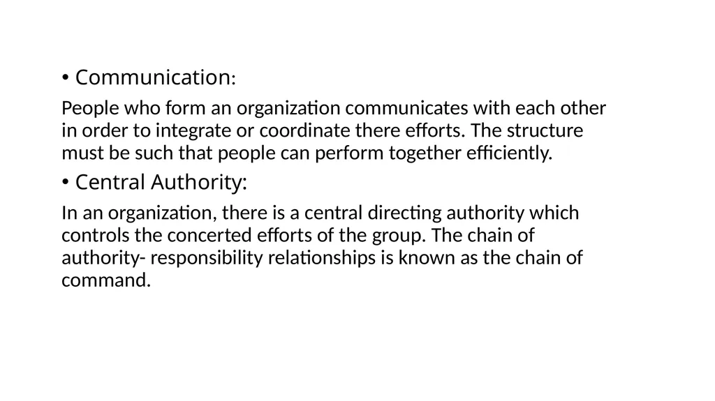 Topic : ORGANISING CONTEXT:- WHAT IS ORGANISING? - slide 8 of 17