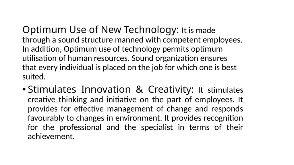 Topic : ORGANISING CONTEXT:- WHAT IS ORGANISING? - slide 11 of 17