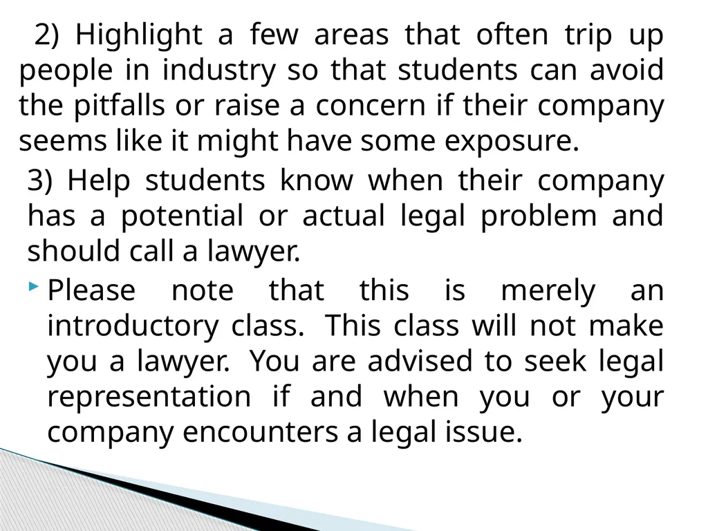 ENG 384: ENGINEERING LAW AND MANAGERIAL ECONOMICS - slide 22 of 258