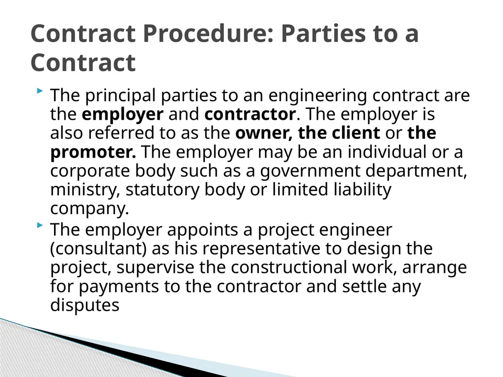 ENG 384: ENGINEERING LAW AND MANAGERIAL ECONOMICS - slide 208 of 258