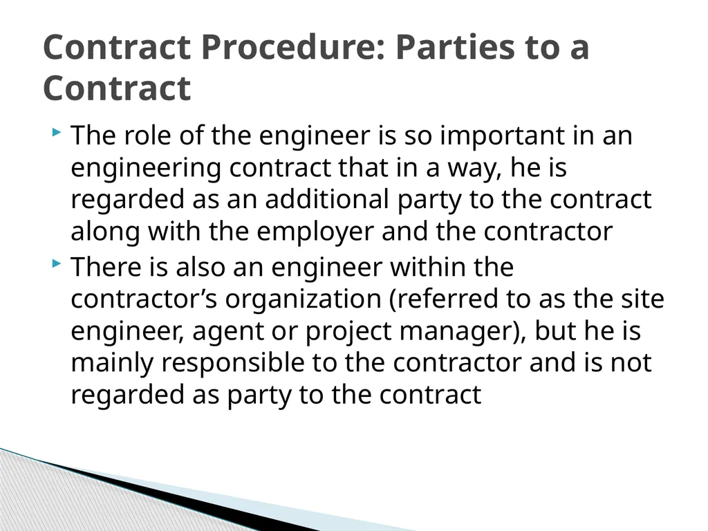 ENG 384: ENGINEERING LAW AND MANAGERIAL ECONOMICS - slide 209 of 258