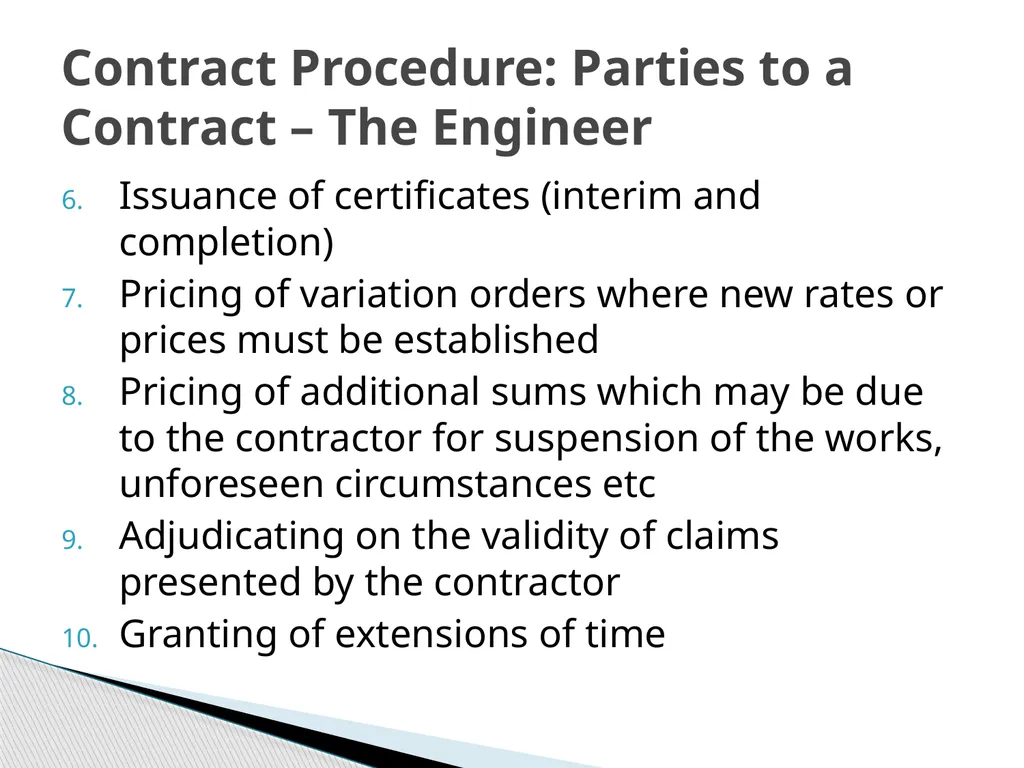 ENG 384: ENGINEERING LAW AND MANAGERIAL ECONOMICS - slide 214 of 258