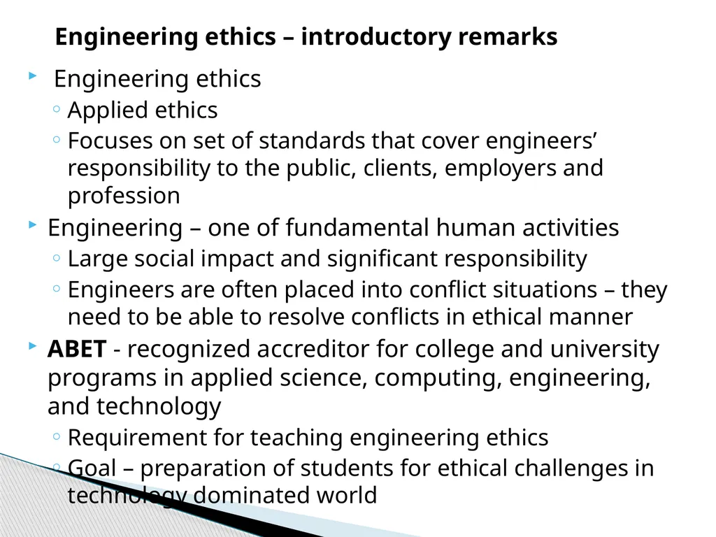 ENG 384: ENGINEERING LAW AND MANAGERIAL ECONOMICS - slide 50 of 258