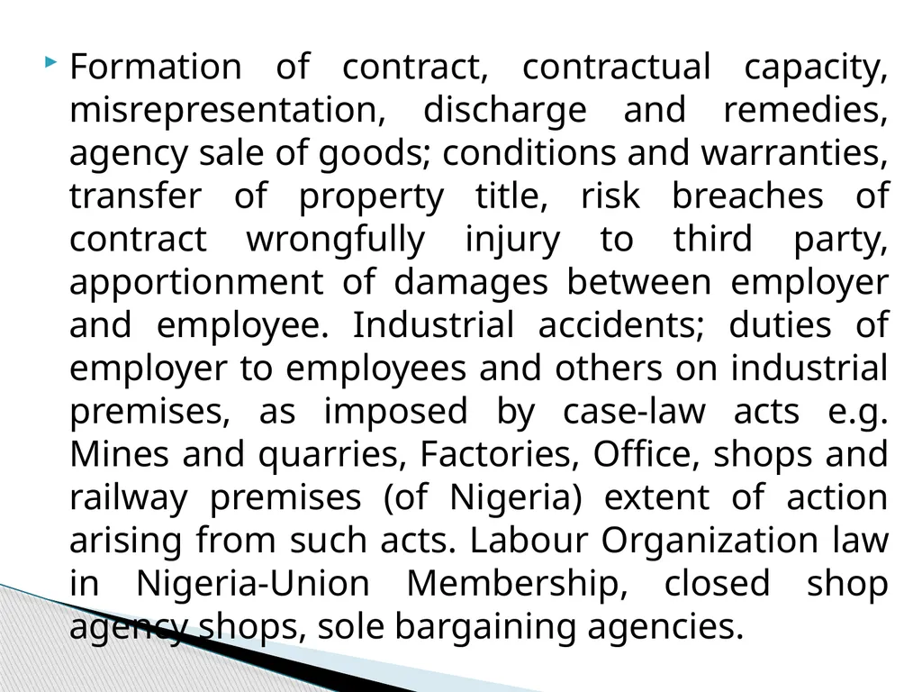 ENG 384: ENGINEERING LAW AND MANAGERIAL ECONOMICS - slide 4 of 258