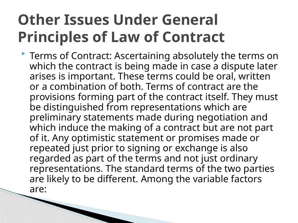 ENG 384: ENGINEERING LAW AND MANAGERIAL ECONOMICS - slide 192 of 258