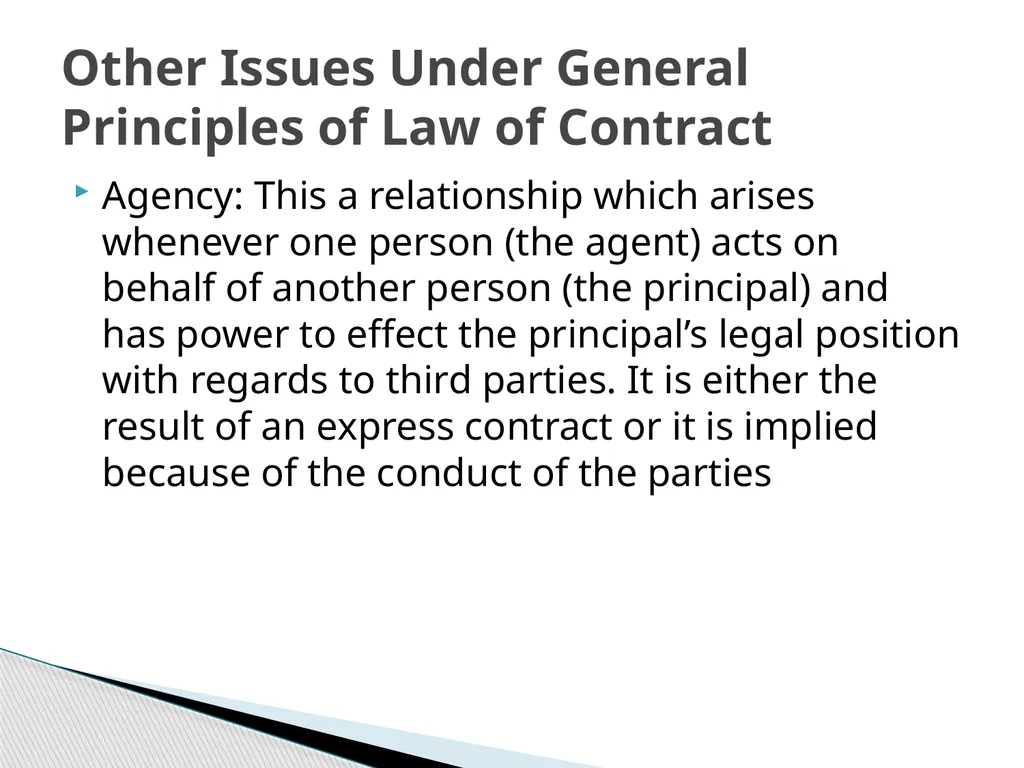 ENG 384: ENGINEERING LAW AND MANAGERIAL ECONOMICS - slide 196 of 258