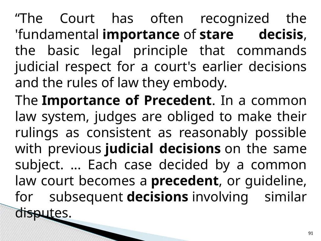 ENG 384: ENGINEERING LAW AND MANAGERIAL ECONOMICS - slide 91 of 258