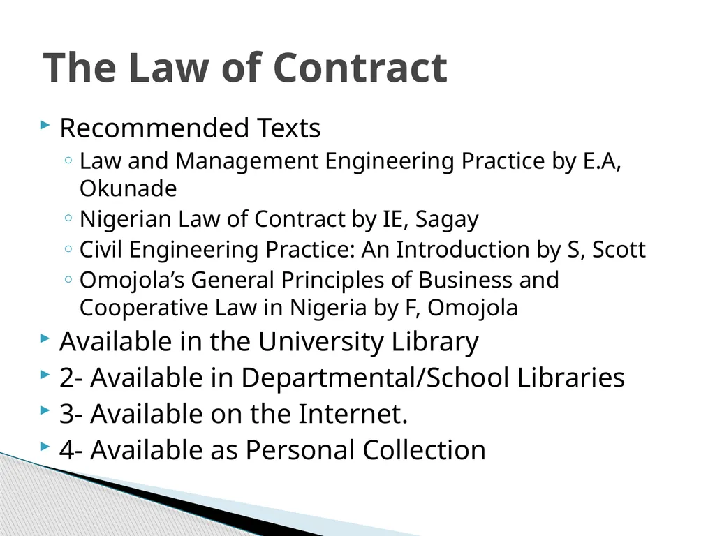 ENG 384: ENGINEERING LAW AND MANAGERIAL ECONOMICS - slide 9 of 258