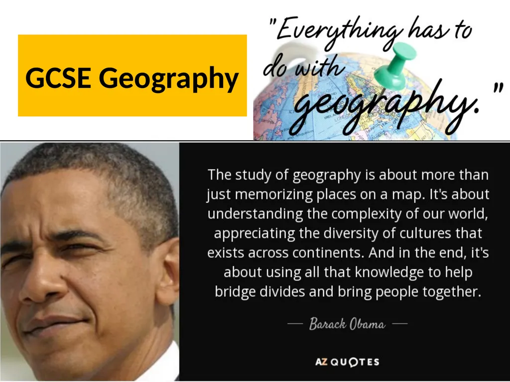 Geography NEW GCSE Why you should study Geography - slide 7 of 30