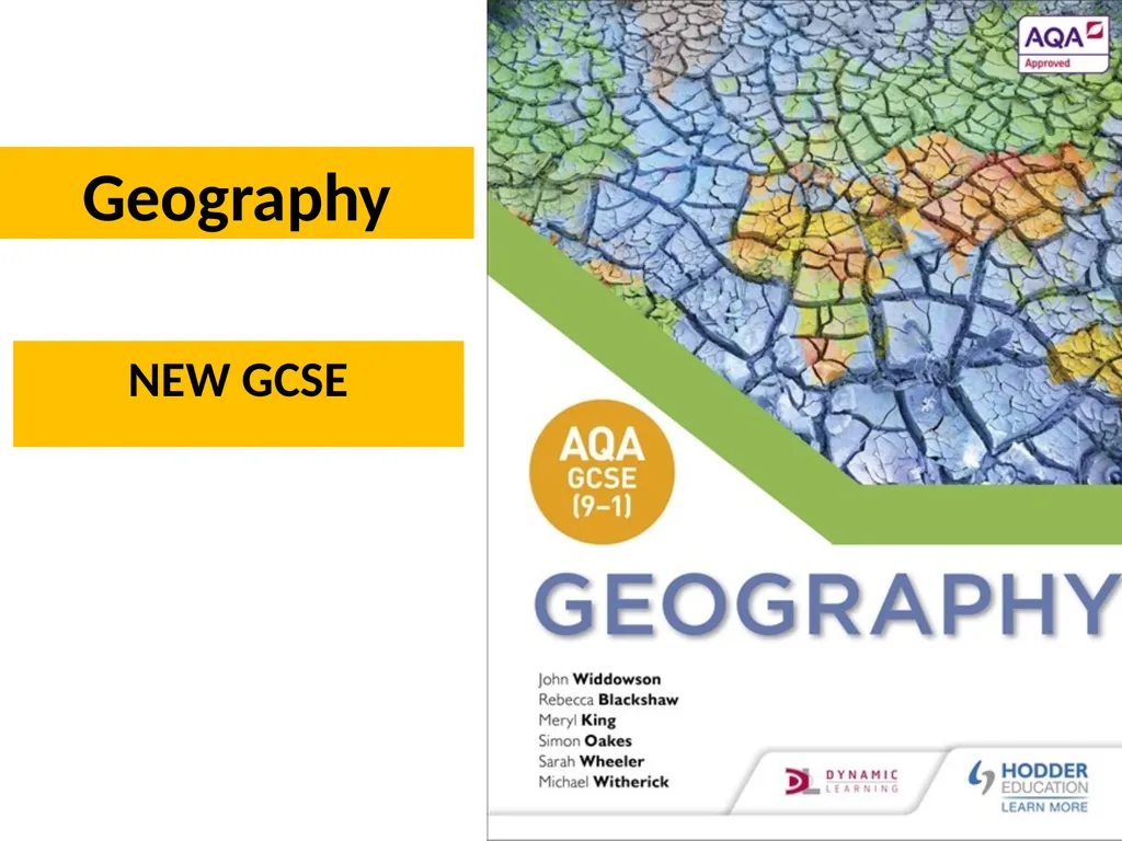Geography NEW GCSE Why you should study Geography - slide 1 of 30